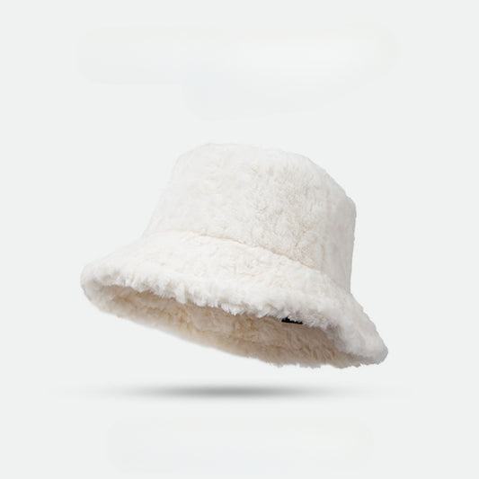 Haila Winter Warm Plush Bucket Hat alternate product view