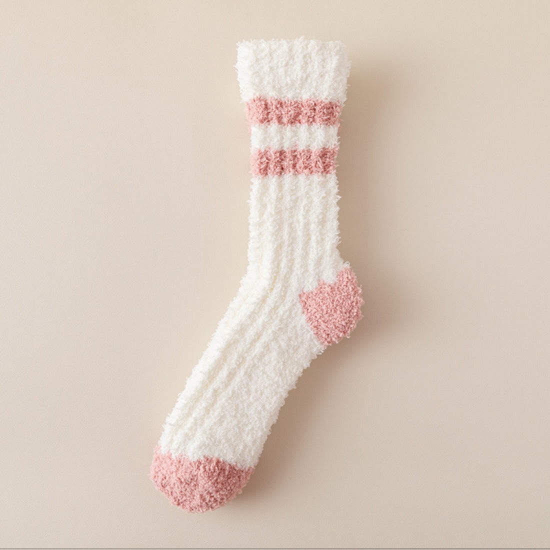 Rufia - Colorful Lace Pattern Towel Socks