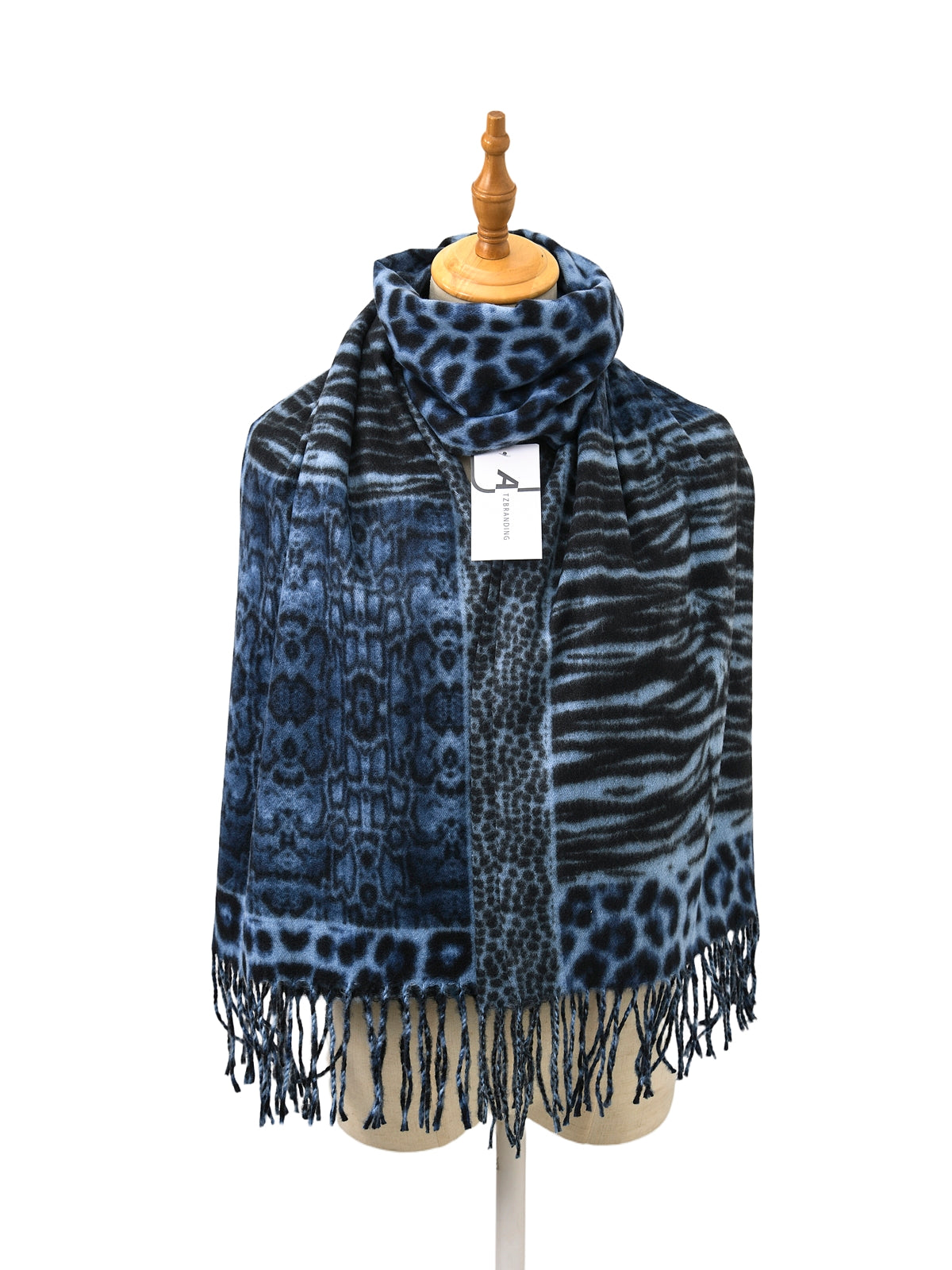 Scarvii – Wild Mosaic Animal Print Scarf