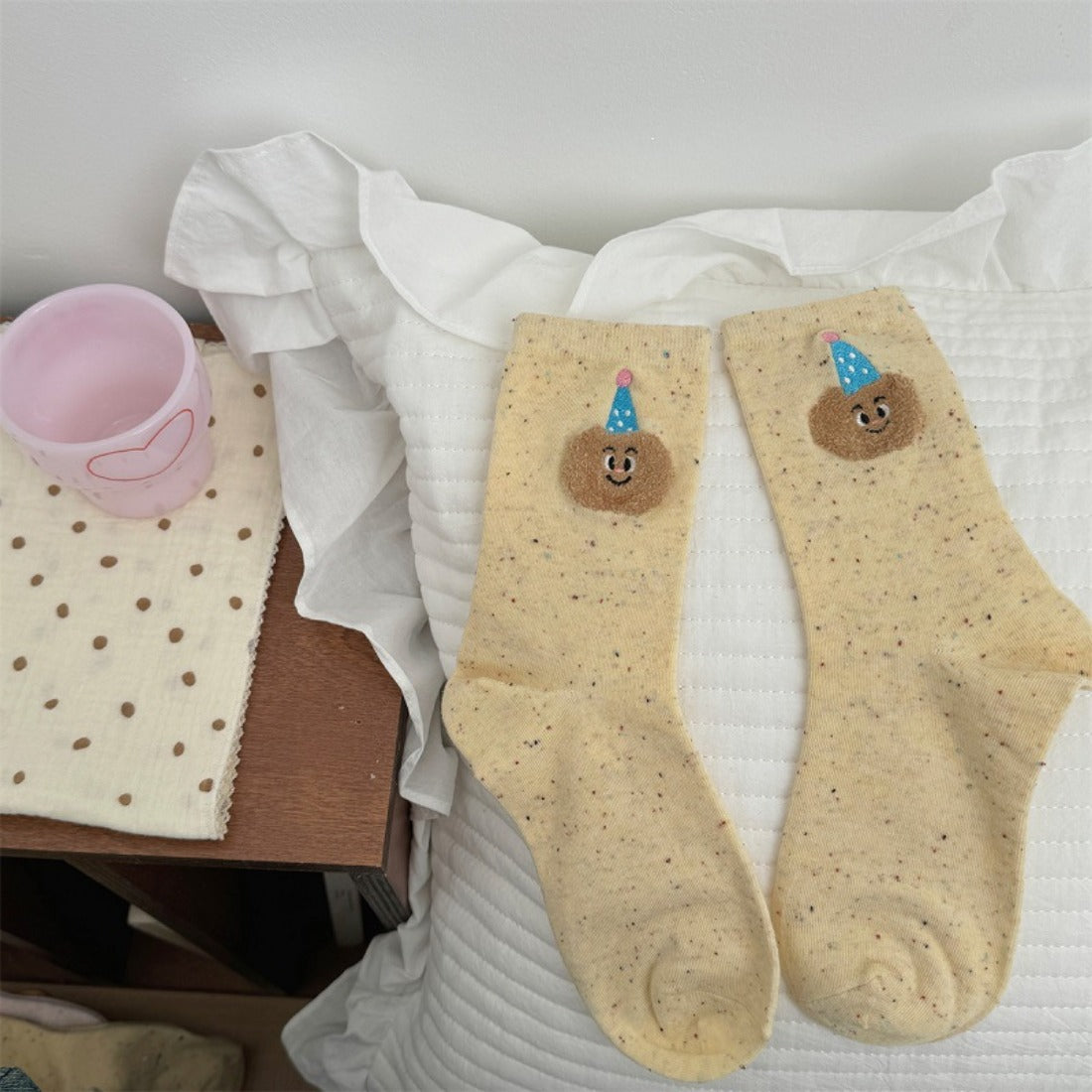 Rufia - Cartoon Bear Birthday Socks