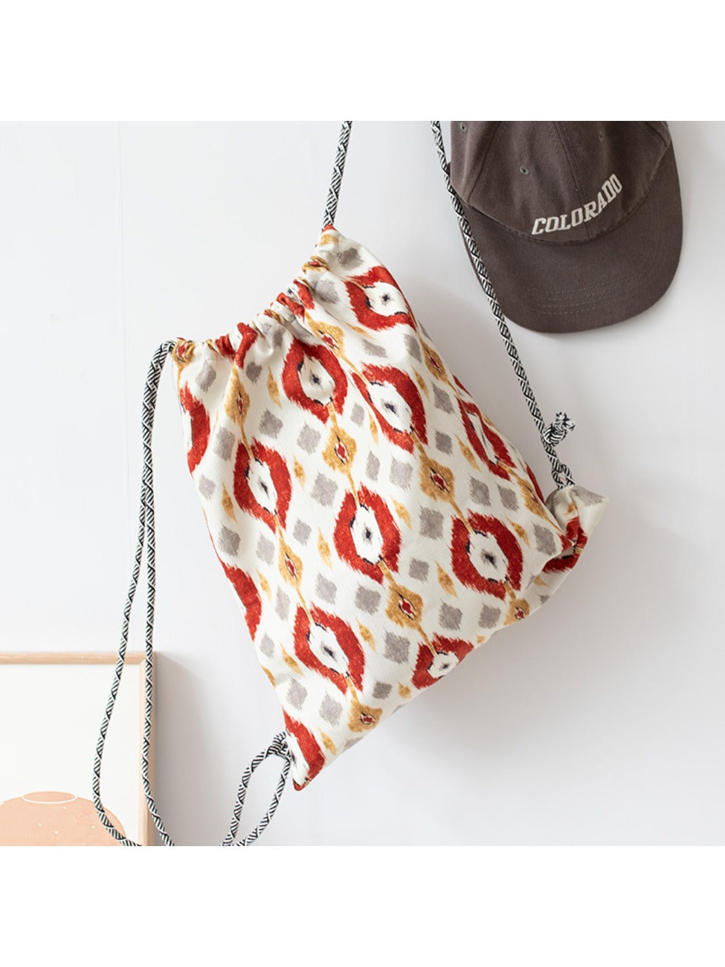 Cosbai - Boho Drawstring Bag