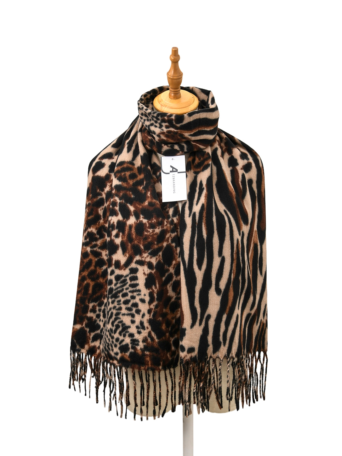 Scarvii – Wild Streak Print Scarf