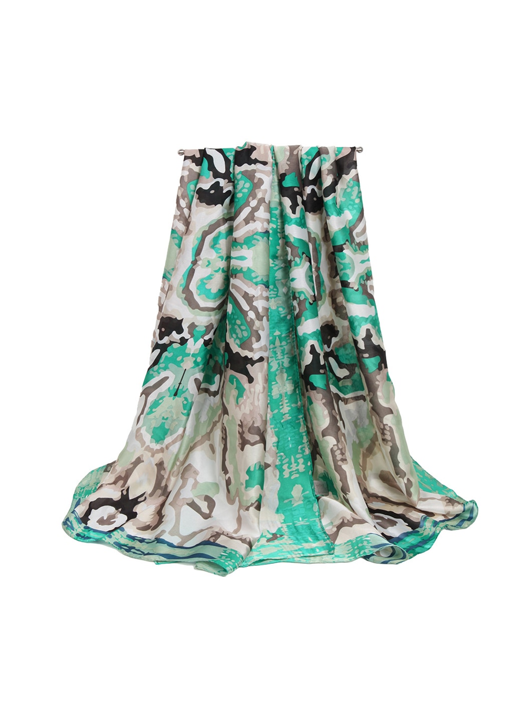 Scarvii - Fashion Watercolor Abstract Motif Scarf