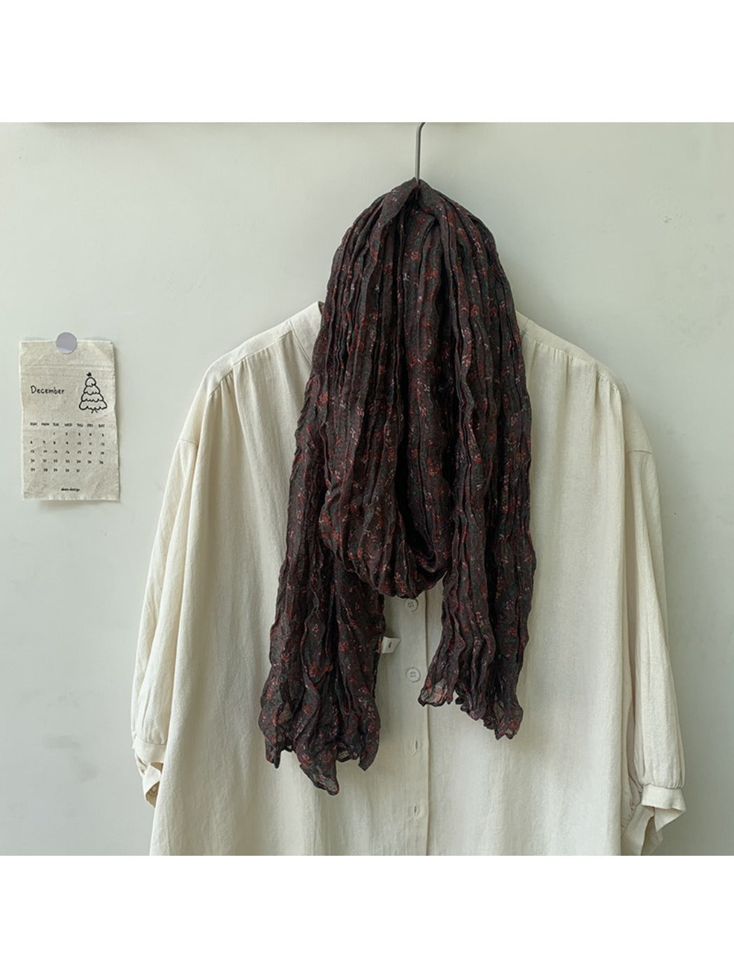 Scarvii - Vintage Scarf & Shawl Wrap with Floral Print
