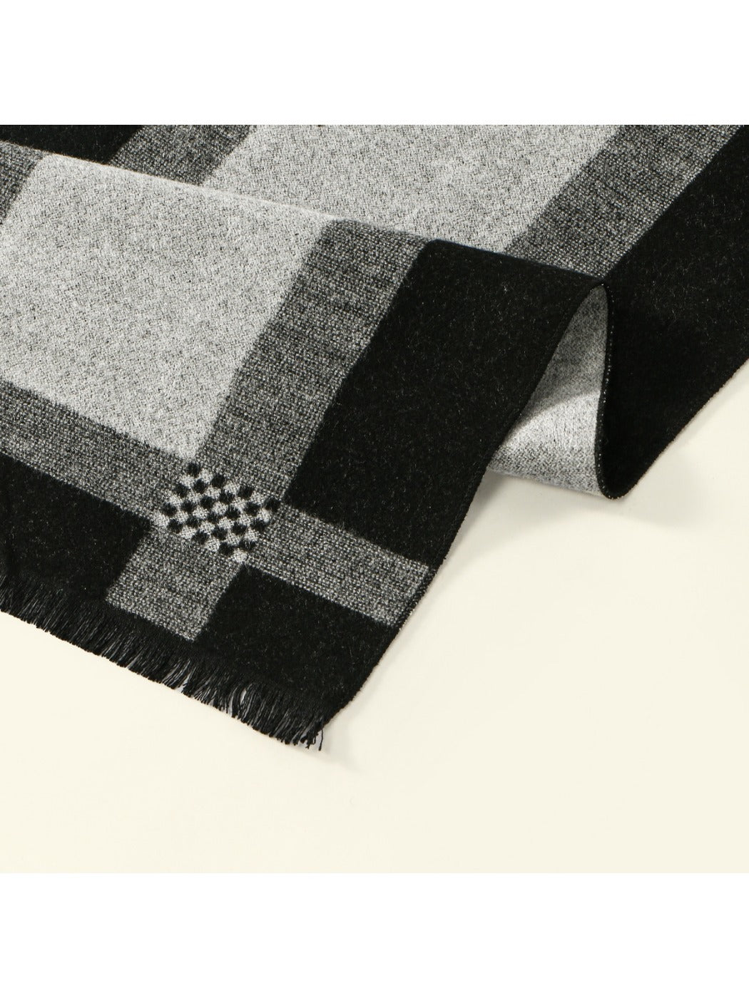Scarvii - Striped Winter Plush Scarf