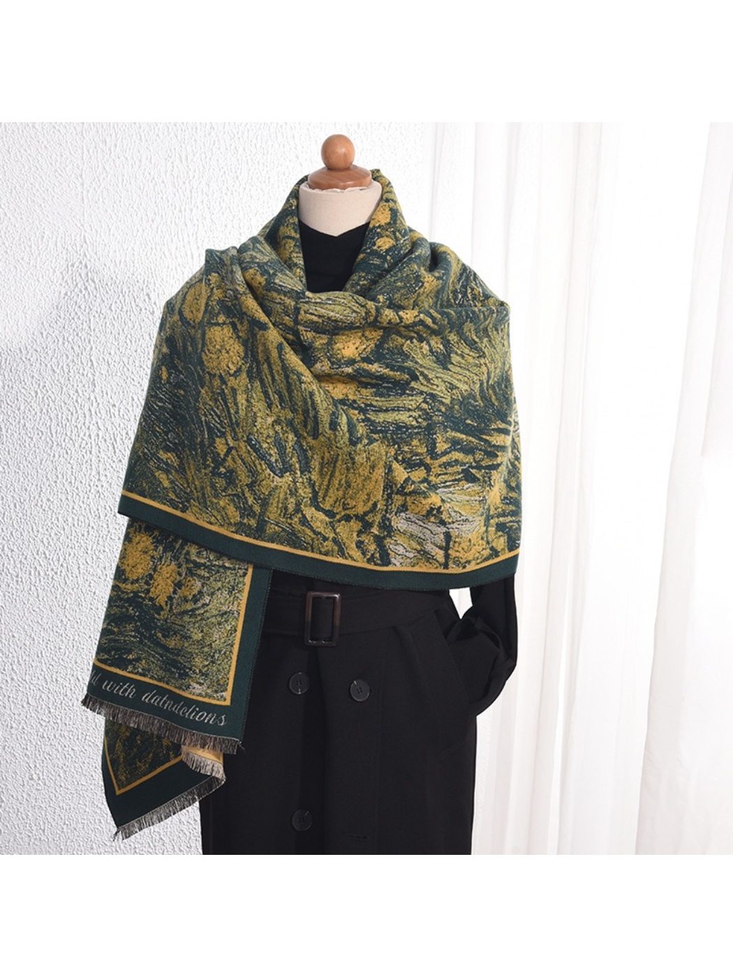 Scarvii - Artistic Floral Painting Scarf