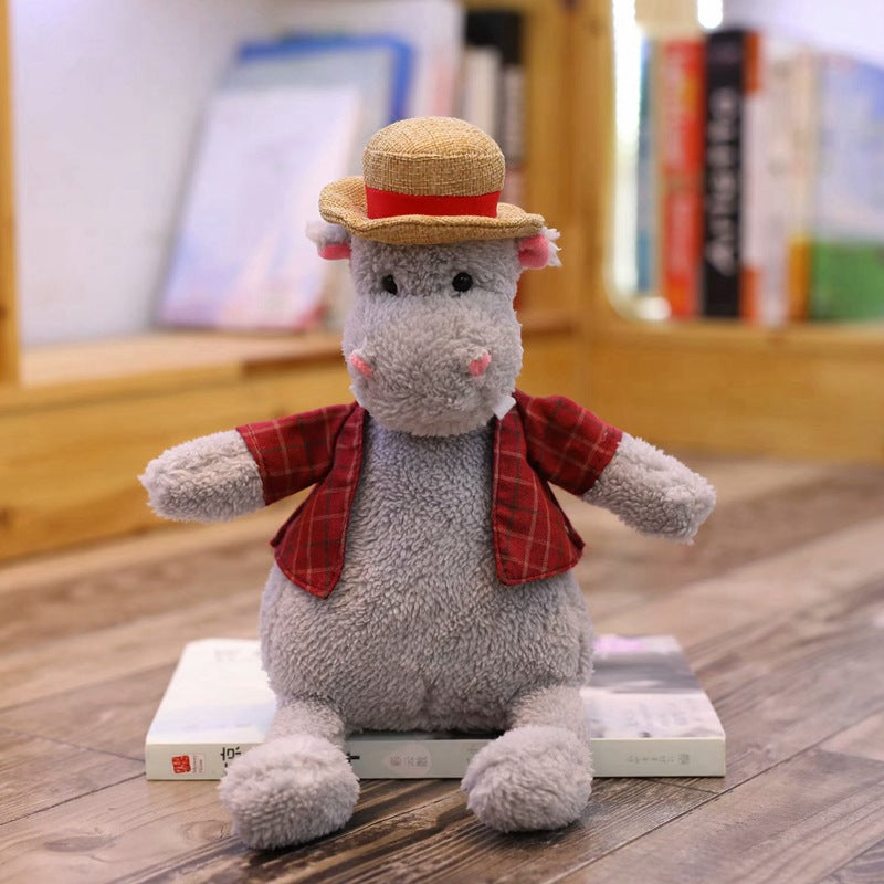 Kawai - Cute Straw Hat Plush Toys