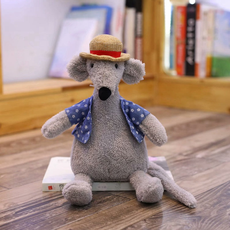 Kawai - Cute Straw Hat Plush Toys