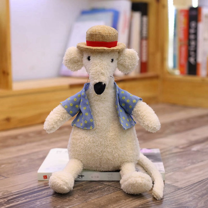 Kawai - Cute Straw Hat Plush Toys