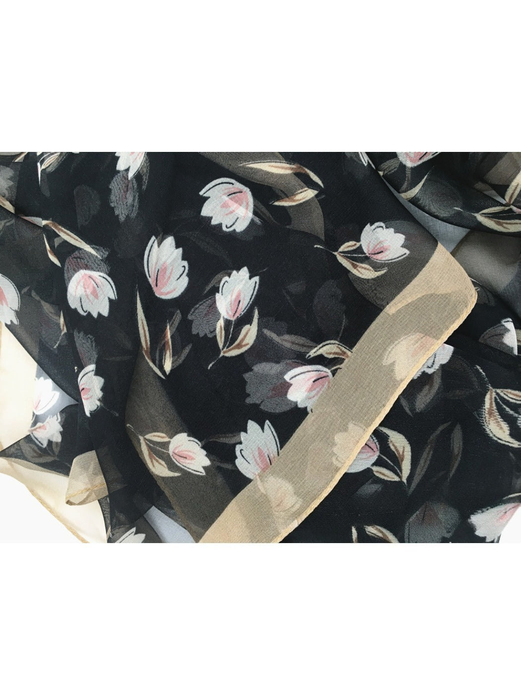 Scarvii - Flower Print Scarf & Shawl