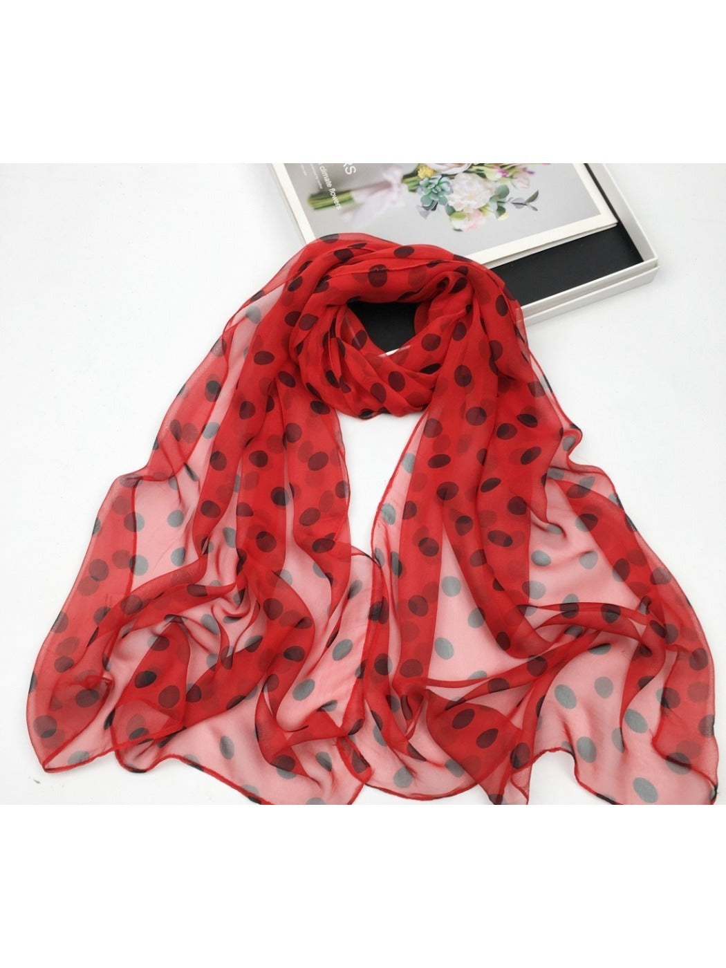 Scarvii - Polka Dot Scarf - Classic & Versatile