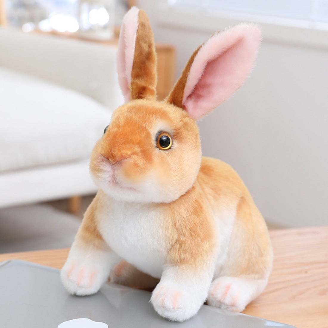 Kawai - Realistic Rabbit Plush Toy