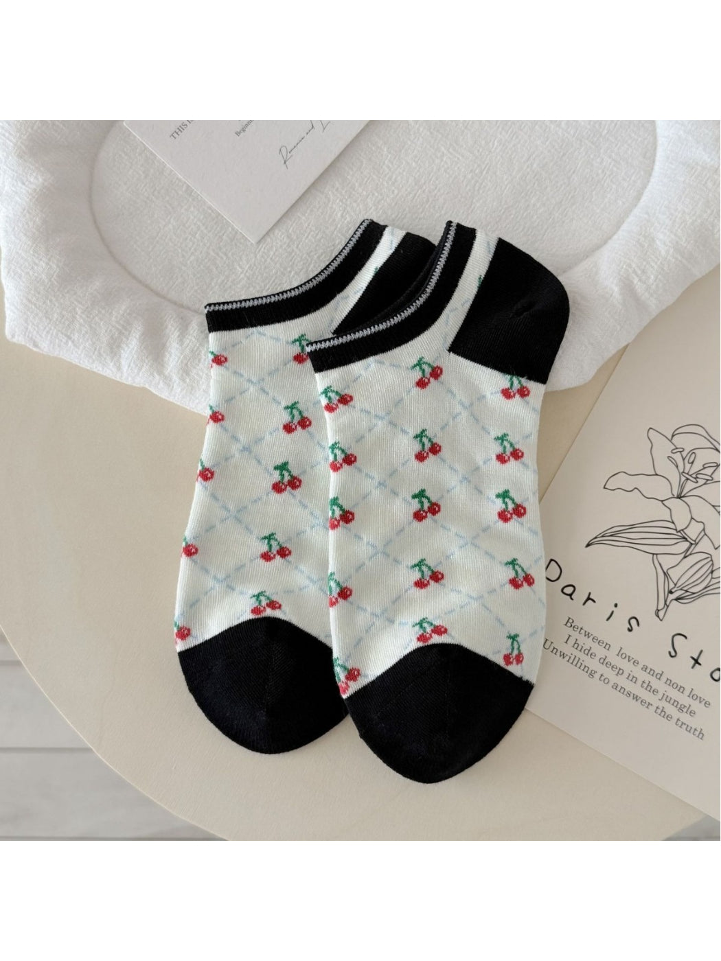 Rufia - Cute Cherry No Show Socks product image 8