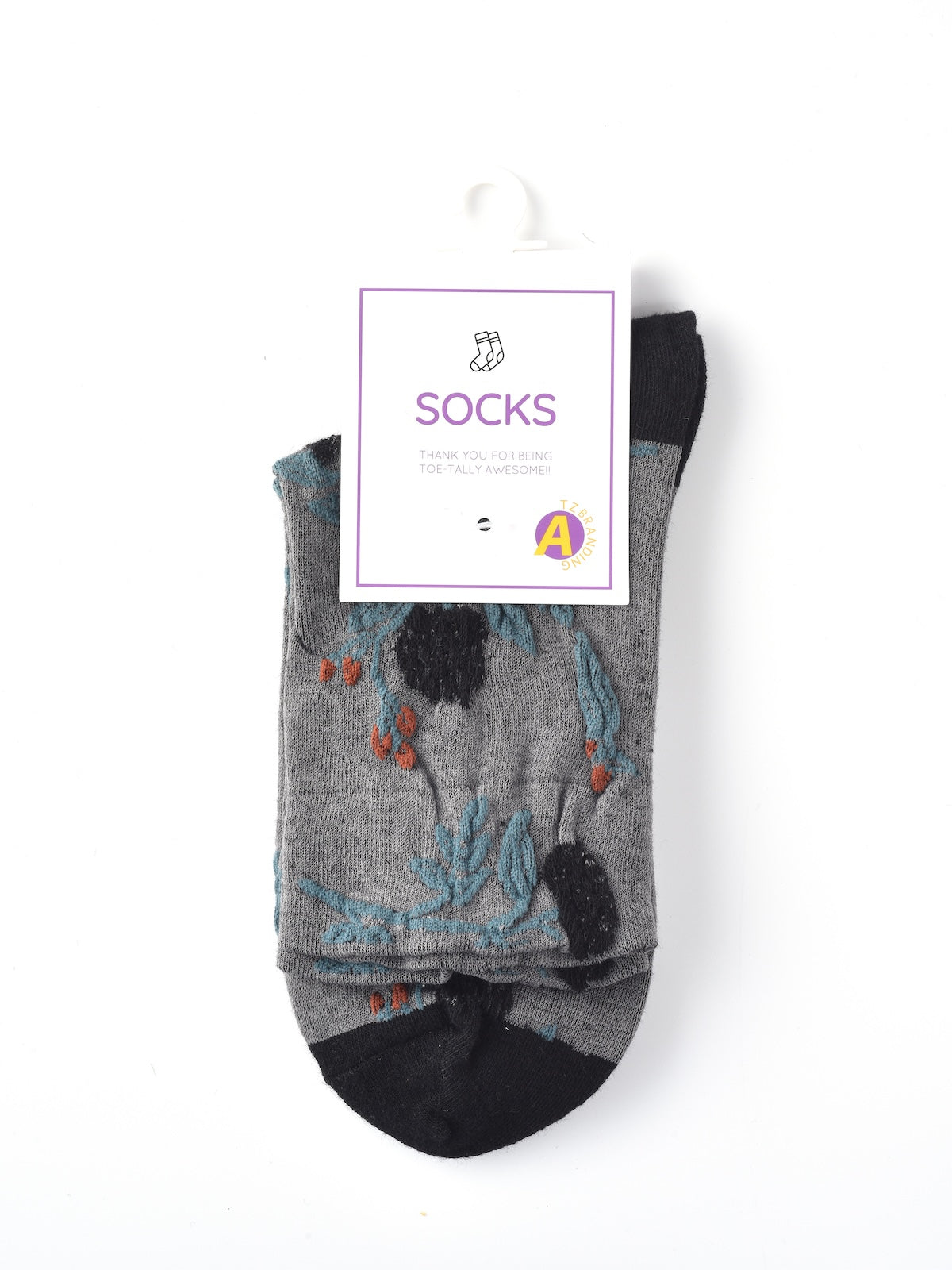 Rufia – Capsule Floral Pattern Crew Socks