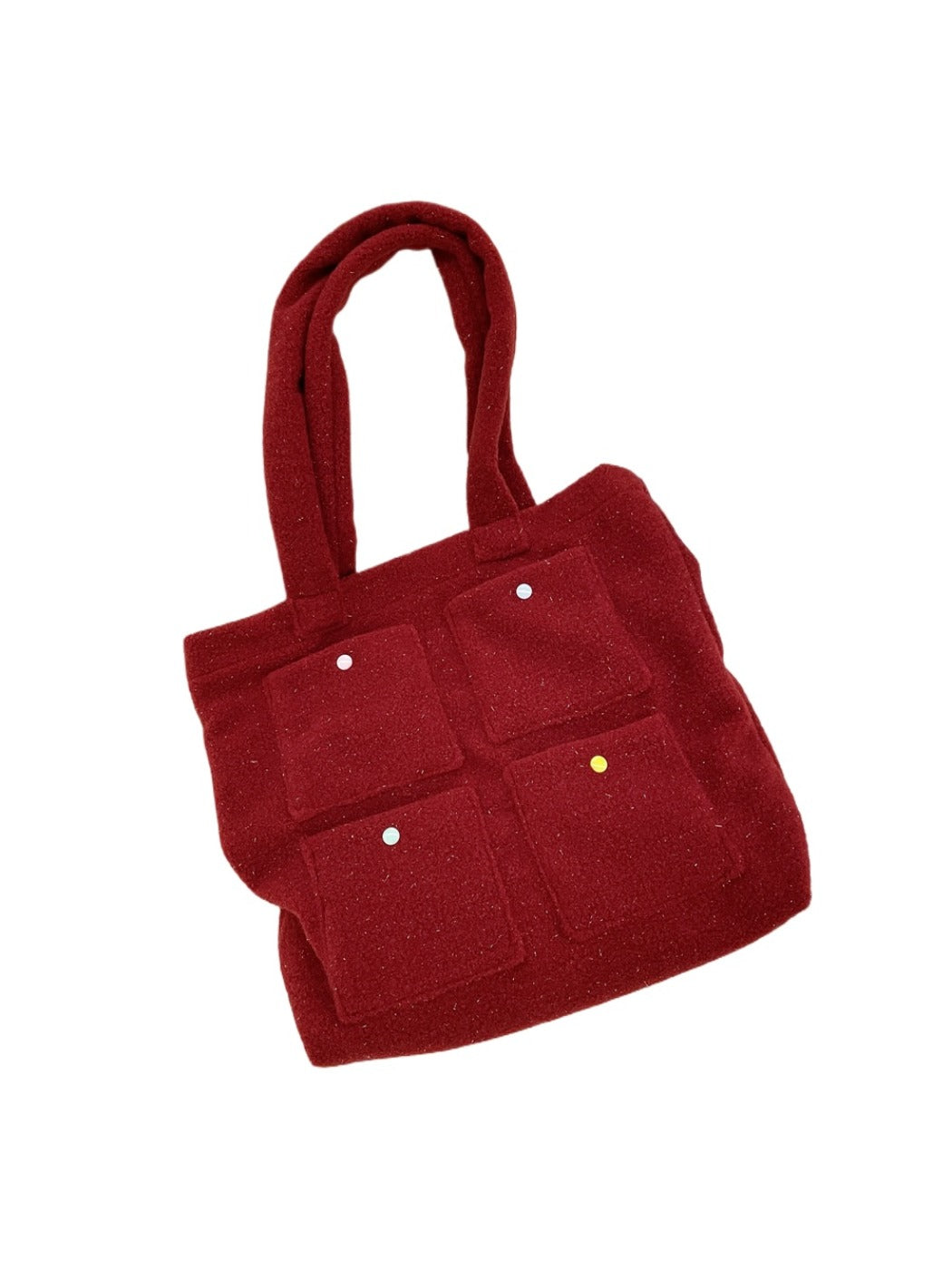 Cosbai – Plush Short Handle Shoulder Bag