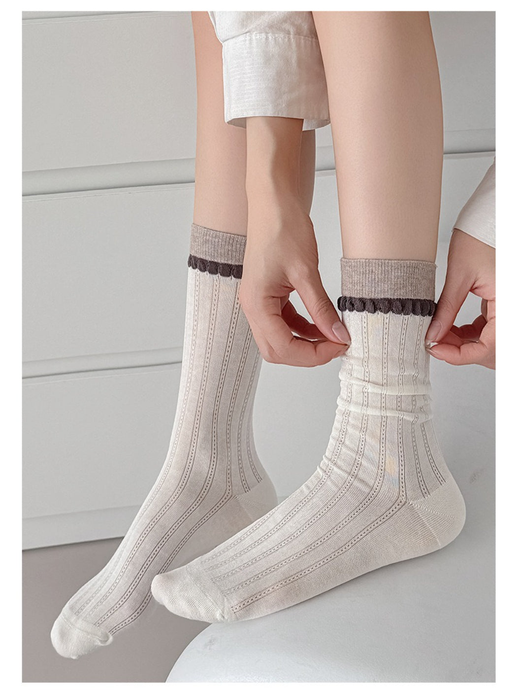 Rufia - Cozy Ribbed Everyday Crew Socks product image 8
