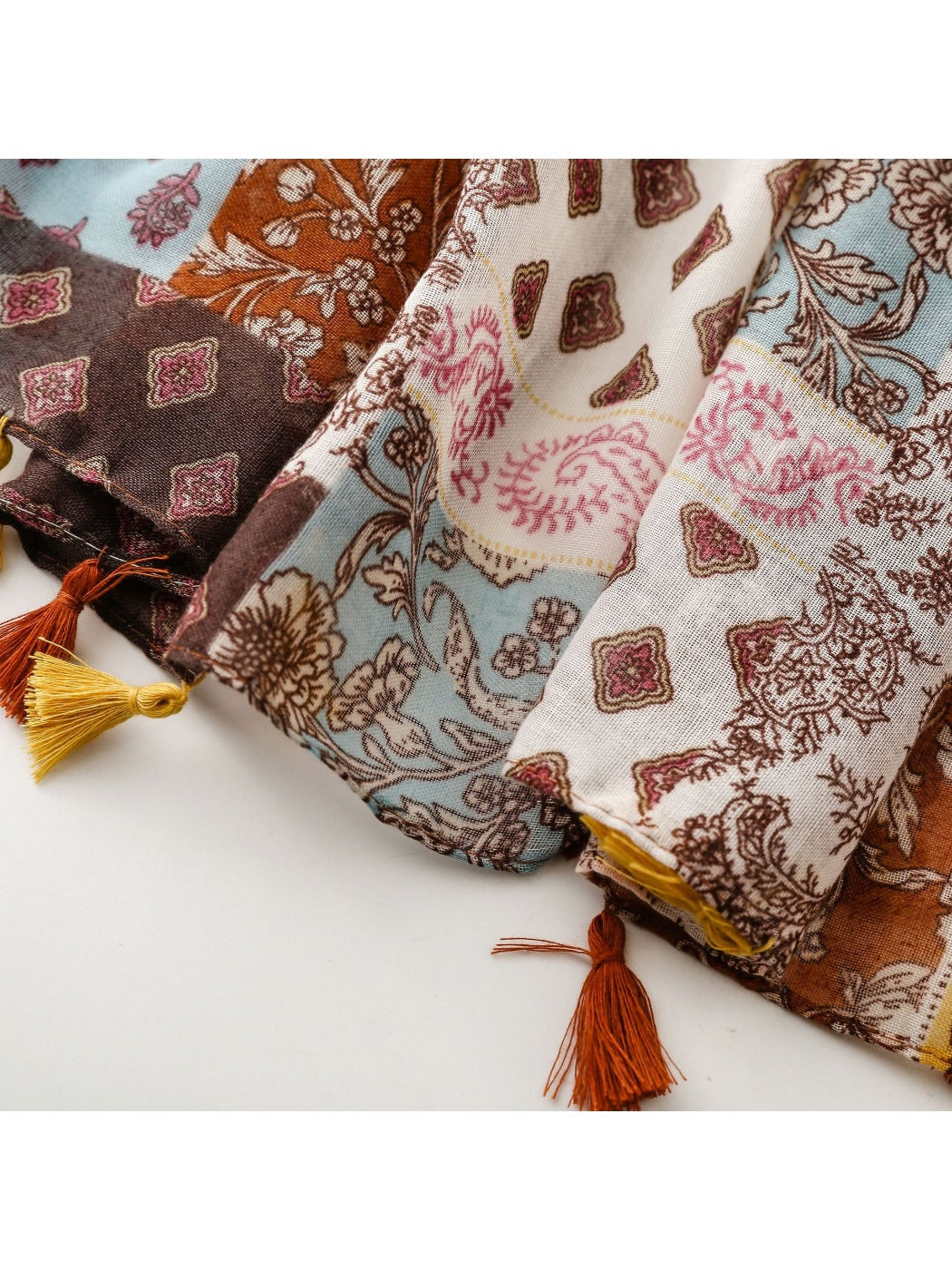 Scarvii - Versatile Bohemian Ethnic Beach Shawl Scarf