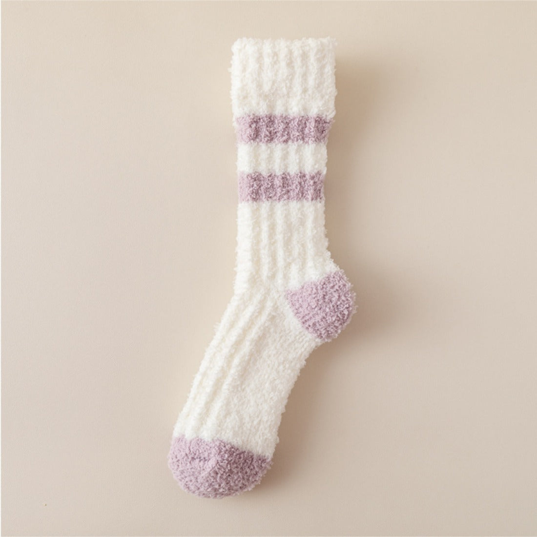 Rufia - Colorful Lace Pattern Towel Socks