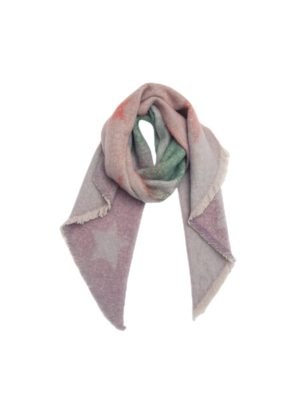Scarvii - Winter Star-patterned Wrap Scarf for Cozy Warmth