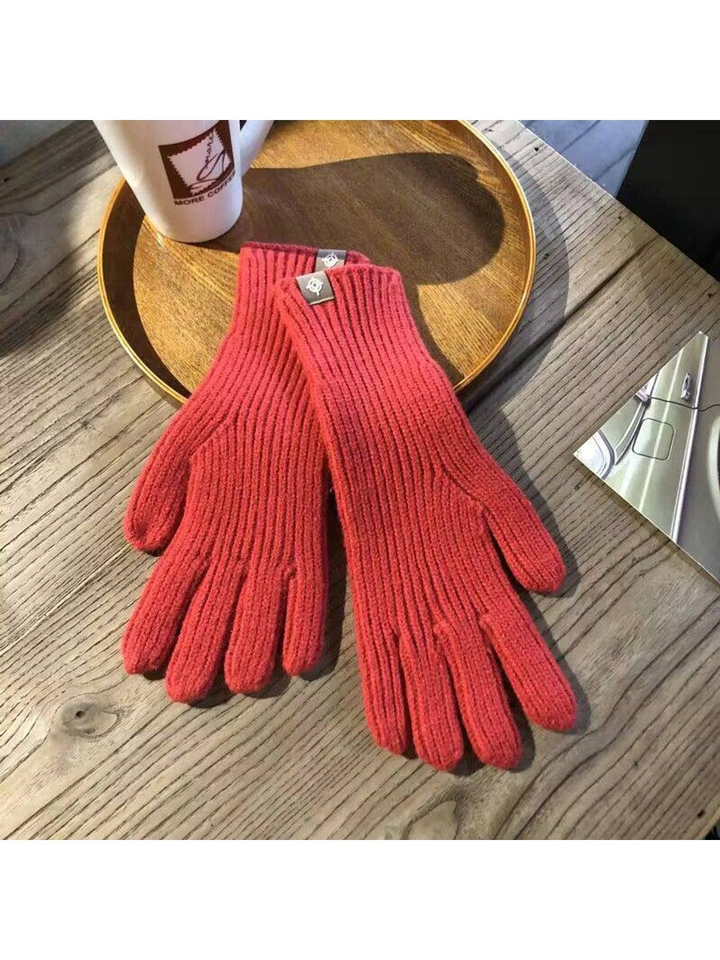 Gloving - Minimal Plain Knit Everyday Winter Gloves