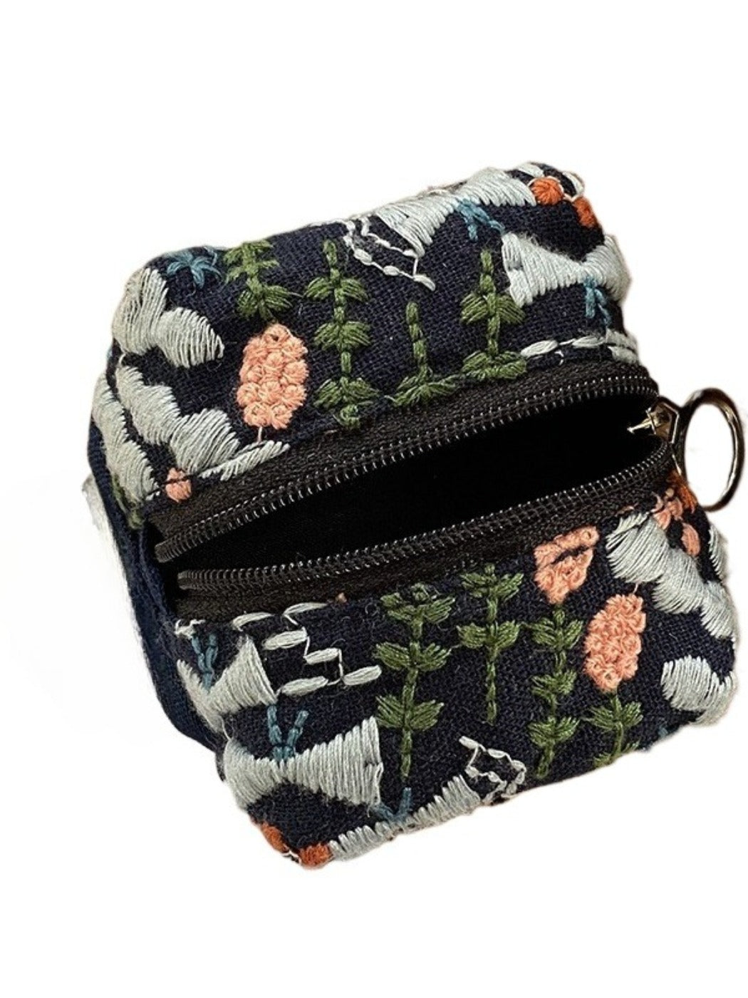 Cosbai - Practical Mini Keychain Storage Pouch With Zipper