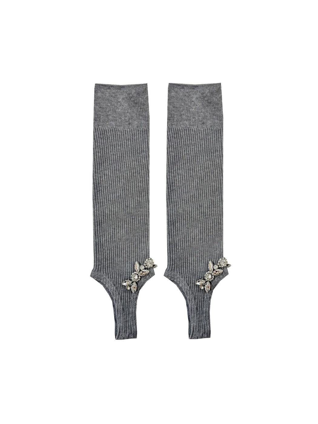 Cozyra - Women's Ribbed Mid-Calf Solid Leg Warmers
