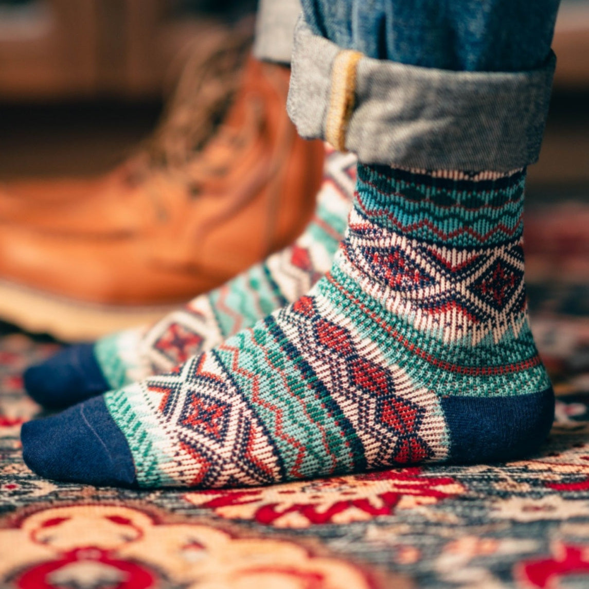 Rufia - 5 Pairs Unisex Classic Socks