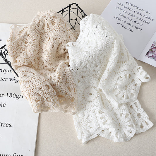 Crosa Crochet Hollow Out Cardigan for Women alternate product view
