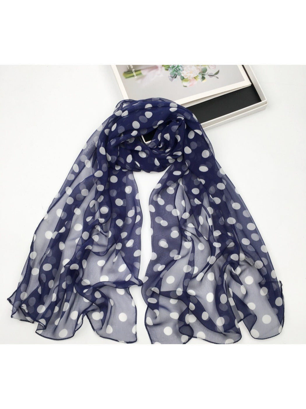 Scarvii - Polka Dot Scarf - Classic & Versatile
