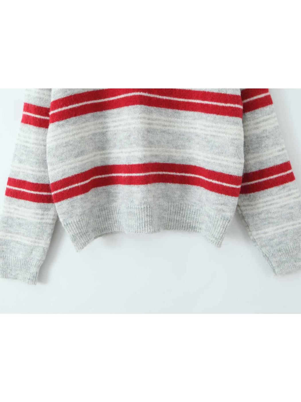 Crosa - Women S Fall Striped Knit Set Sweater