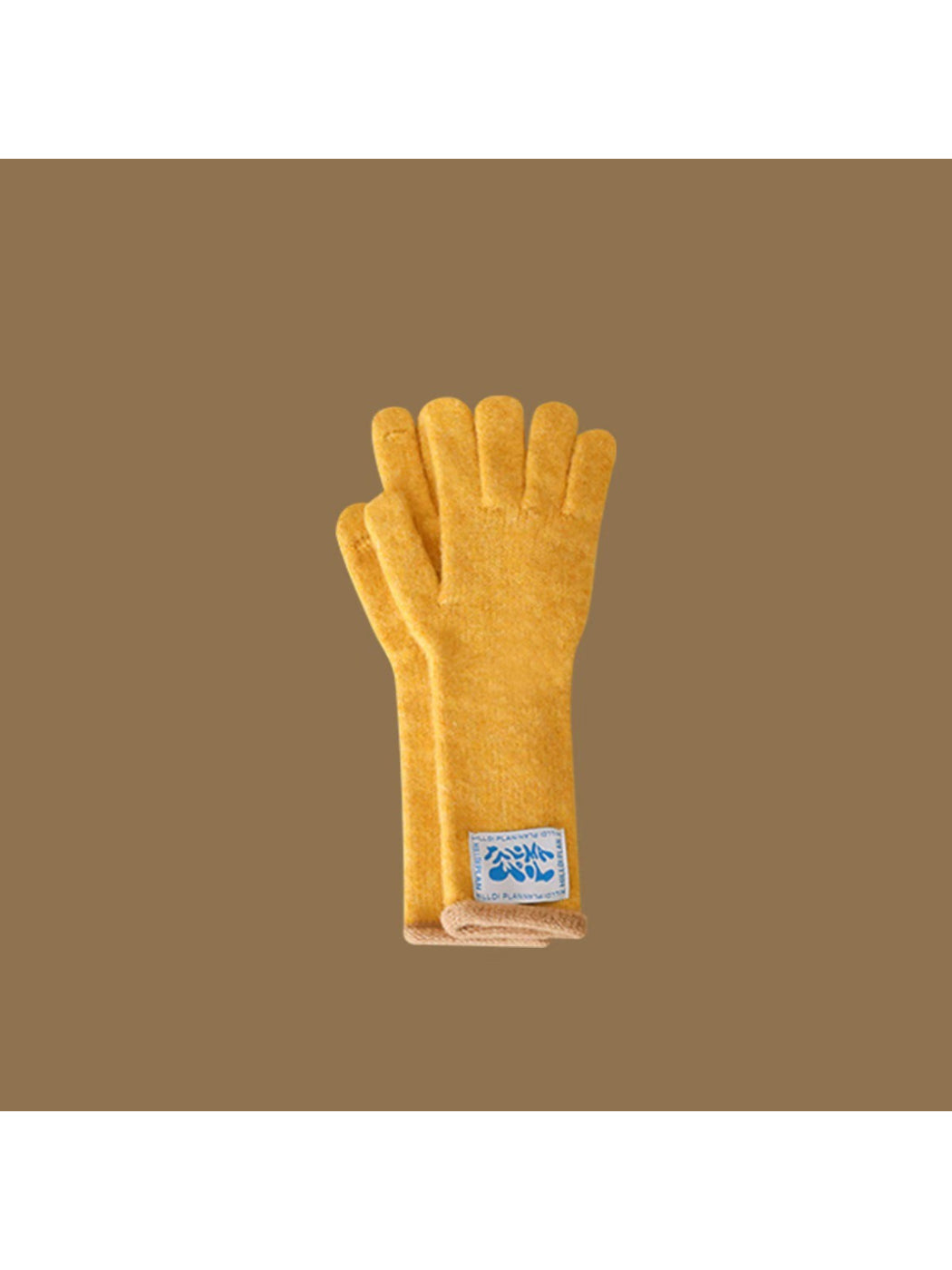 Gloving - Classic Solid Knit Winter Gloves
