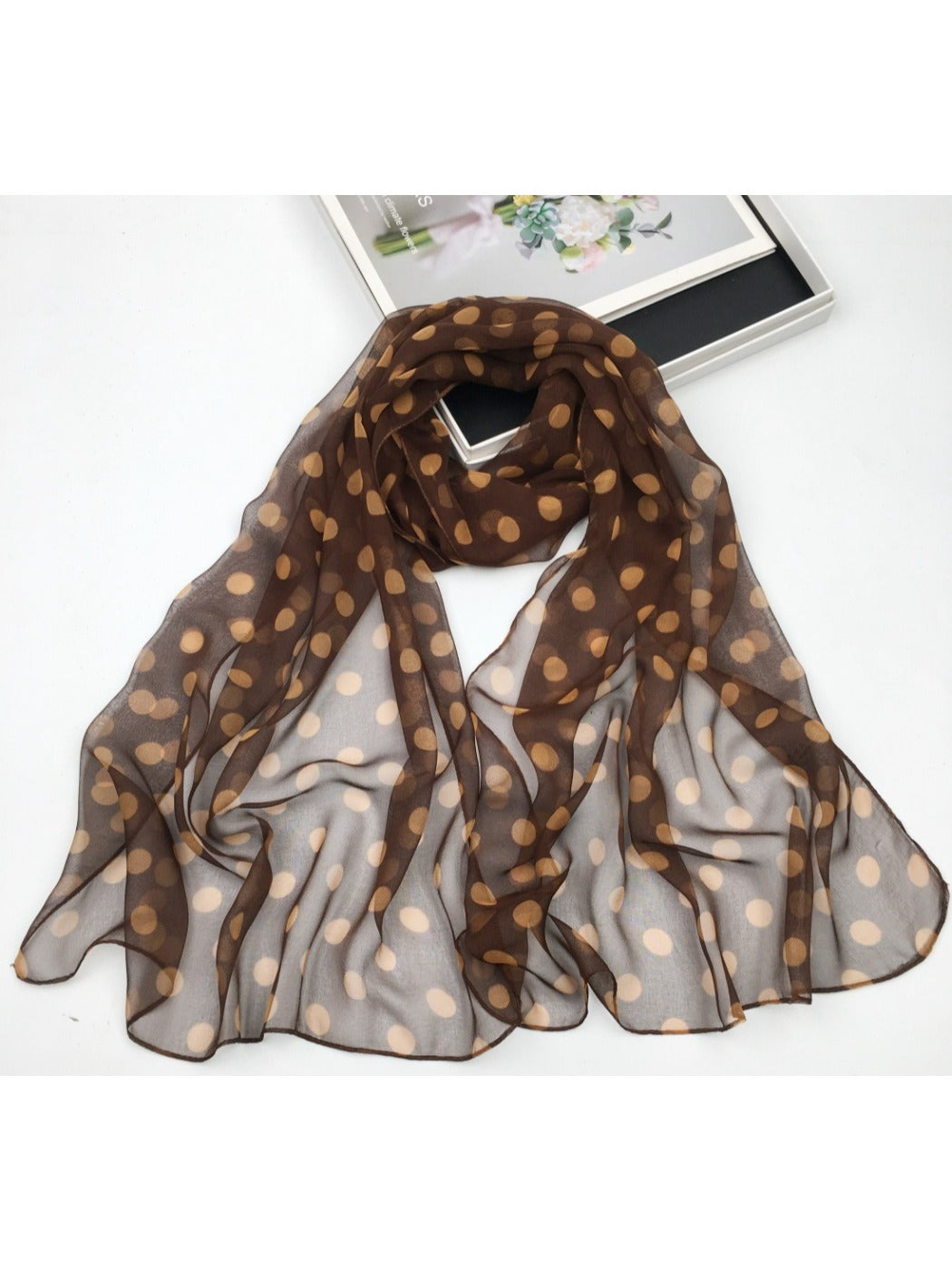 Scarvii - Polka Dot Scarf - Classic & Versatile