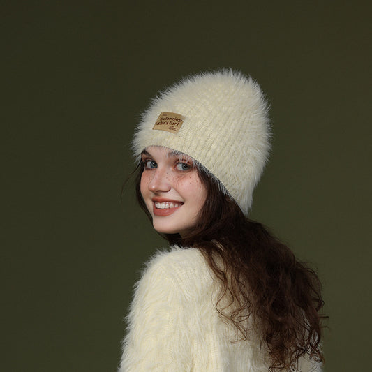 Haila Furry Women's Fashion Beanie alternate product view