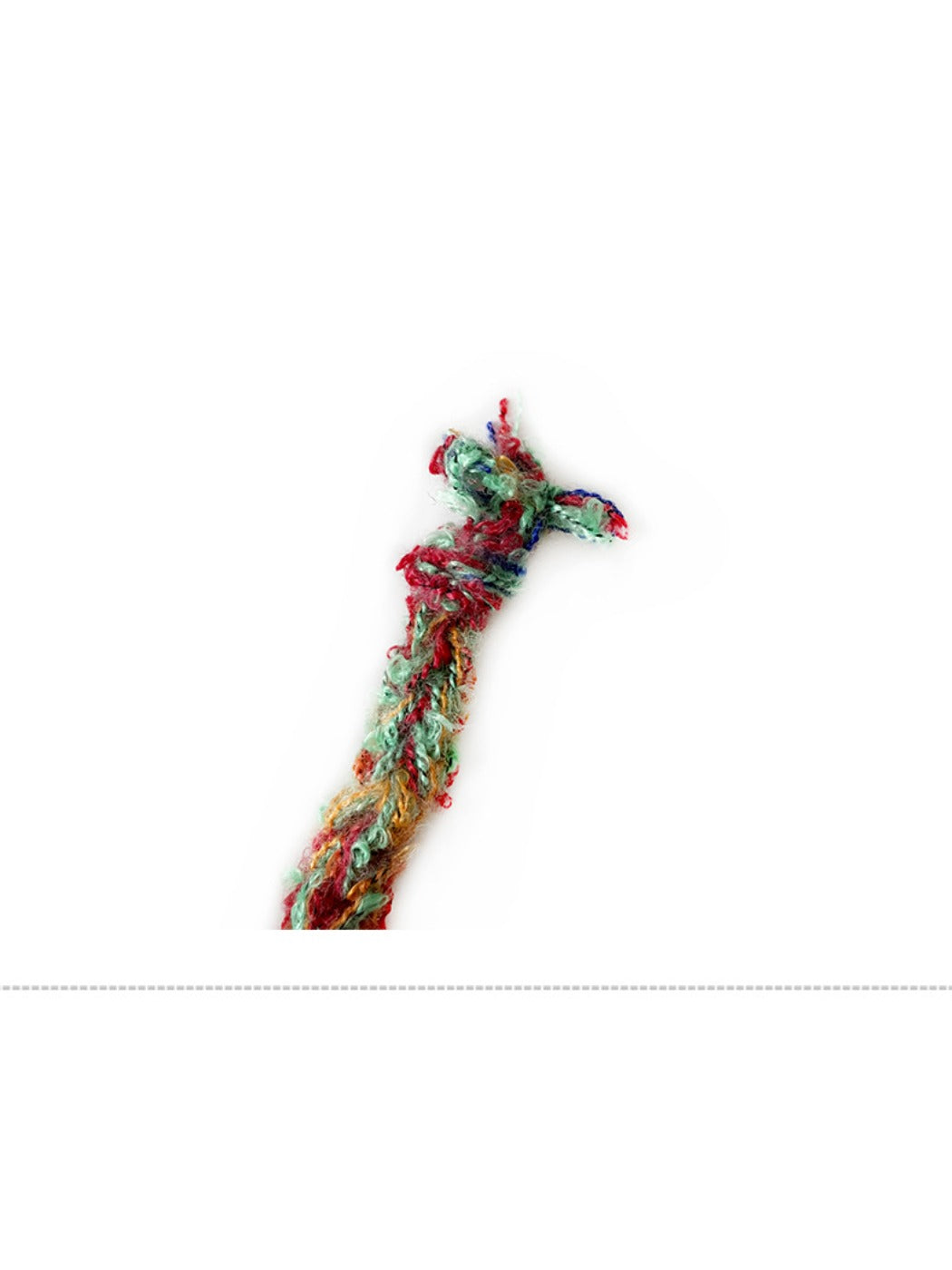 Haila - Bear Ear Knitted Beanie with Tie