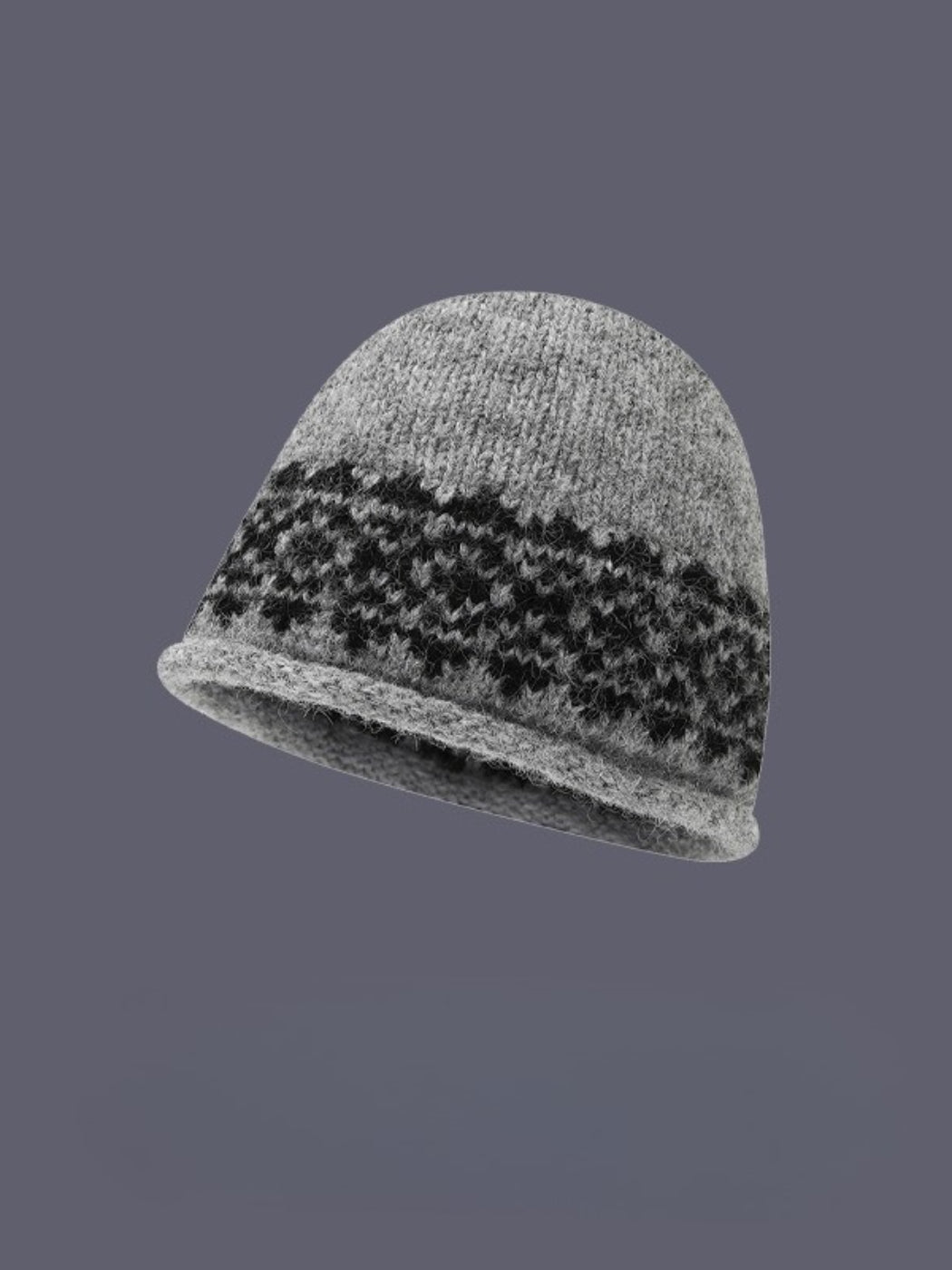 Haila – Vintage Jacquard Earflap Beanie