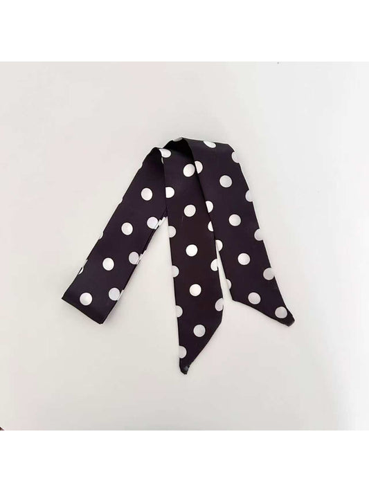 Scarvii Playful Polka Dot Skinny Scarf