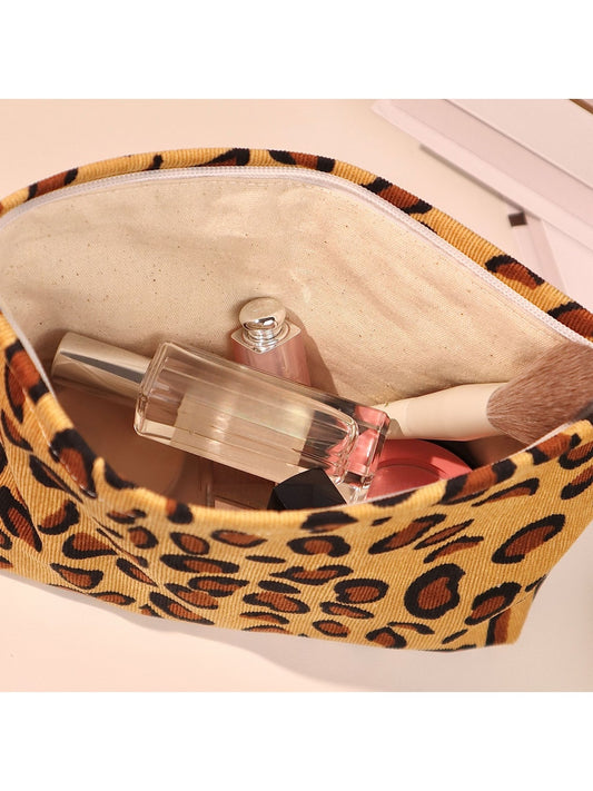 Cosbai Leopard Print Travel Makeup Organizer Bag product image