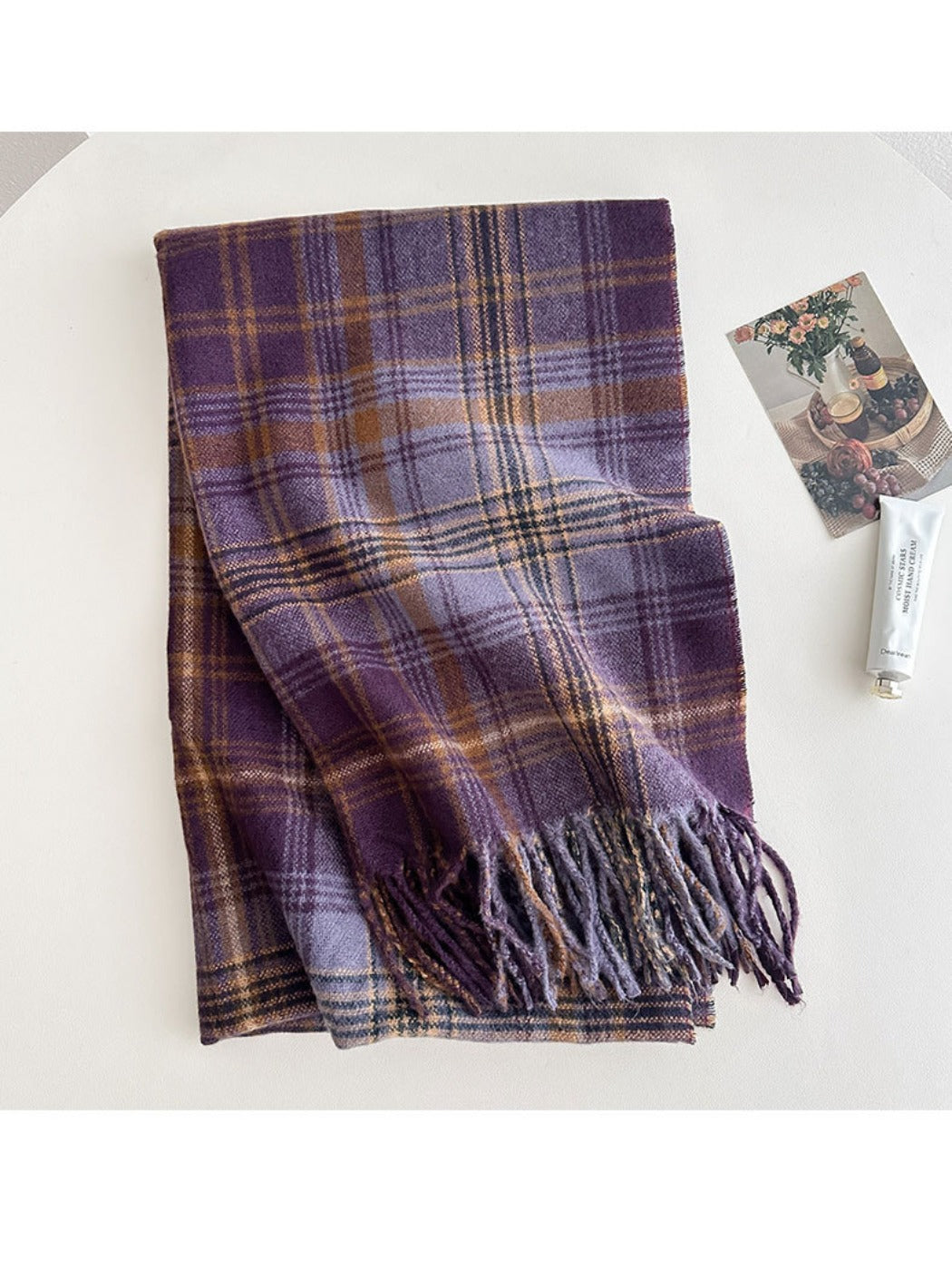 Scarvii - Plaid Winter Scarf Shawl for Women