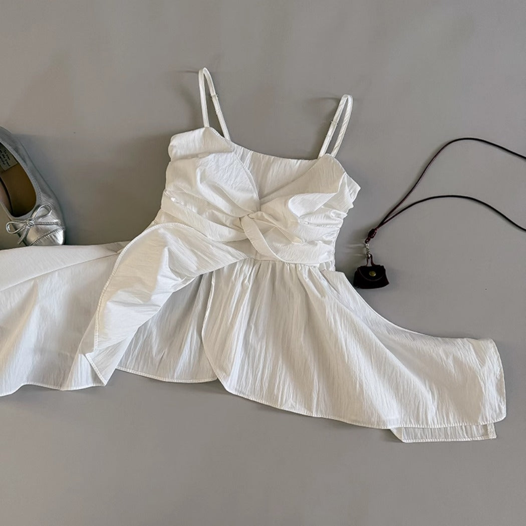 Vesty - Cross-design Tank With Adjustable Straps - Stylish & Hot