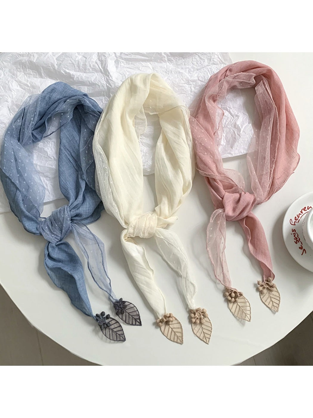 Scarvii - Minimalist Triangle Scarf Available in Multiple Colors