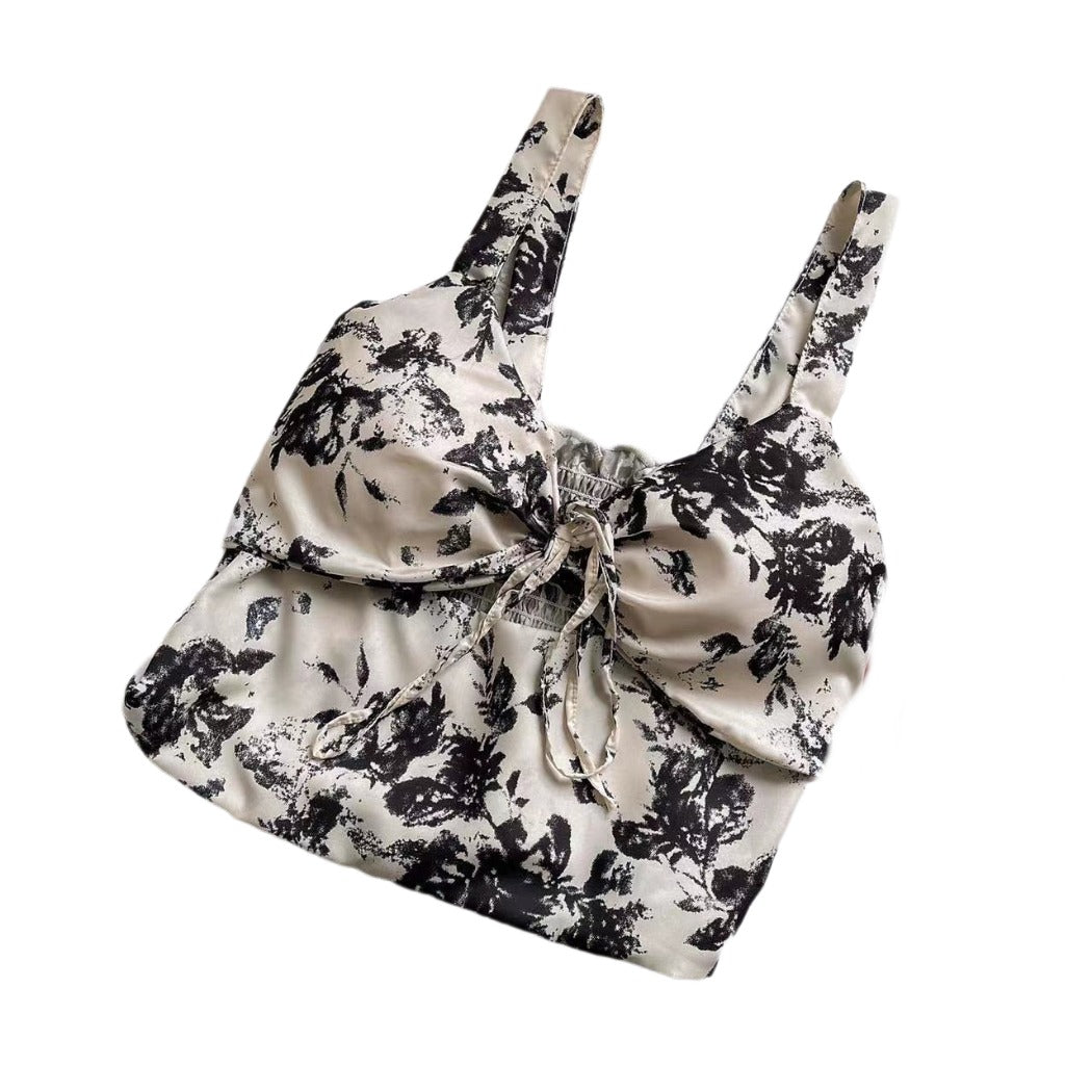 Vesty - Adjustable V-Neck Cami Top - Sweet & Sexy