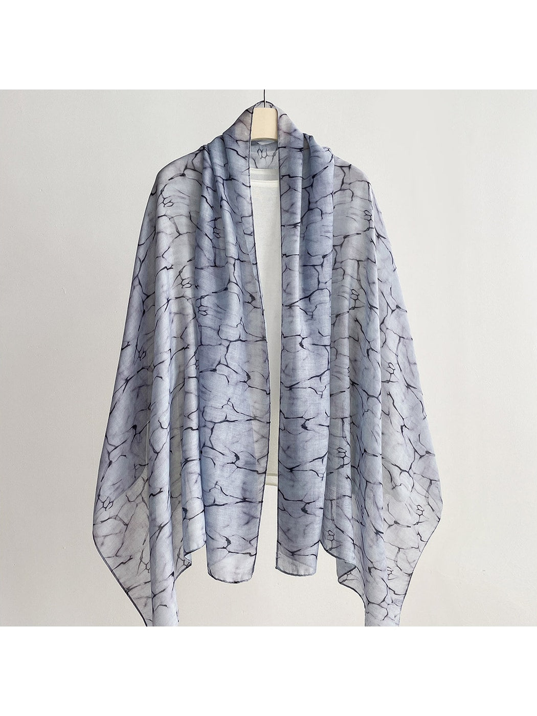 Scarvii - Watercolor Plant Print Summer Wrap Scarf