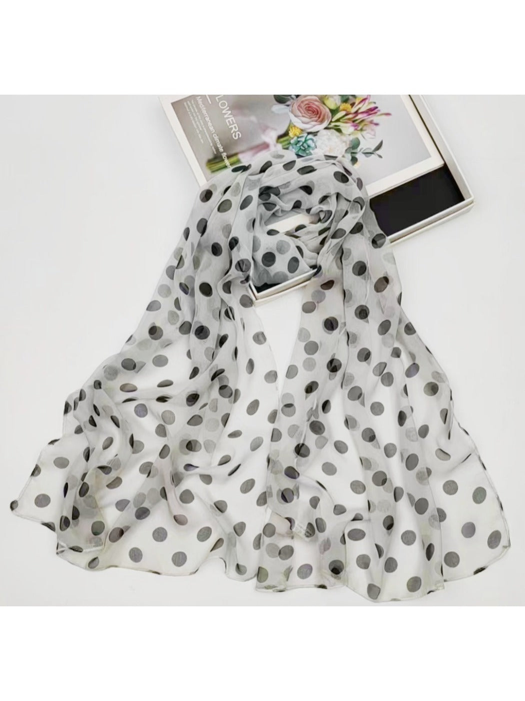 Scarvii - Polka Dot Scarf - Classic & Versatile