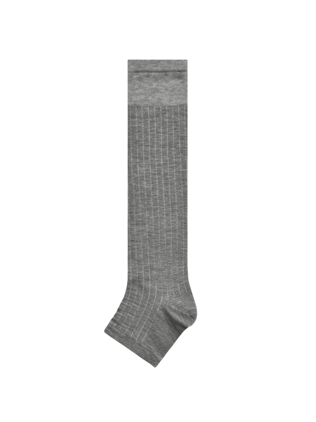 Rufia - Ribbed Open-Toe Over-the-Calf Socks
