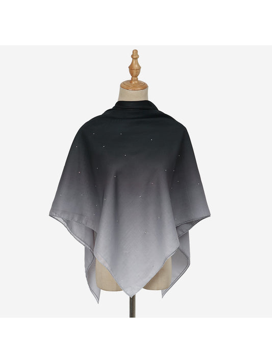 Scarvii - Ombré Sparkling Accent Square Scarf