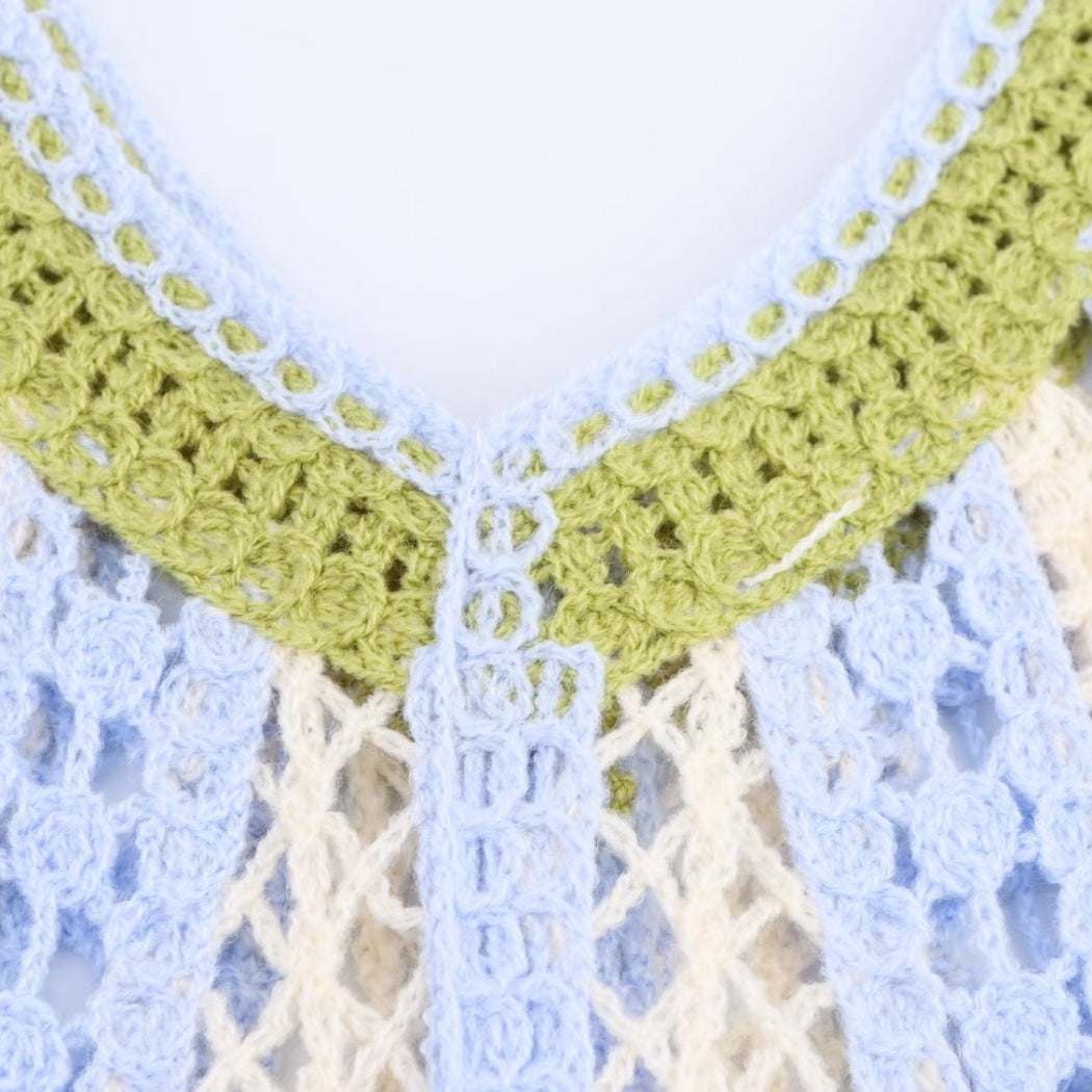 Vesty - Crochet Hawaiian Tank small - Beach Chic