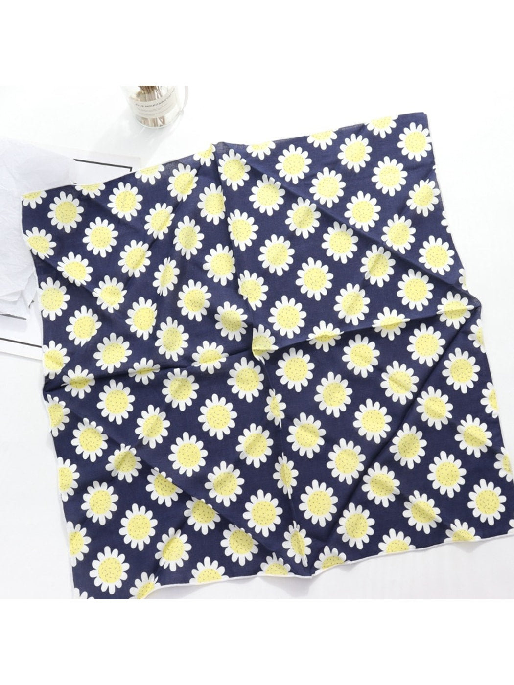 Scarvii - Floral Fashion Square Scarf