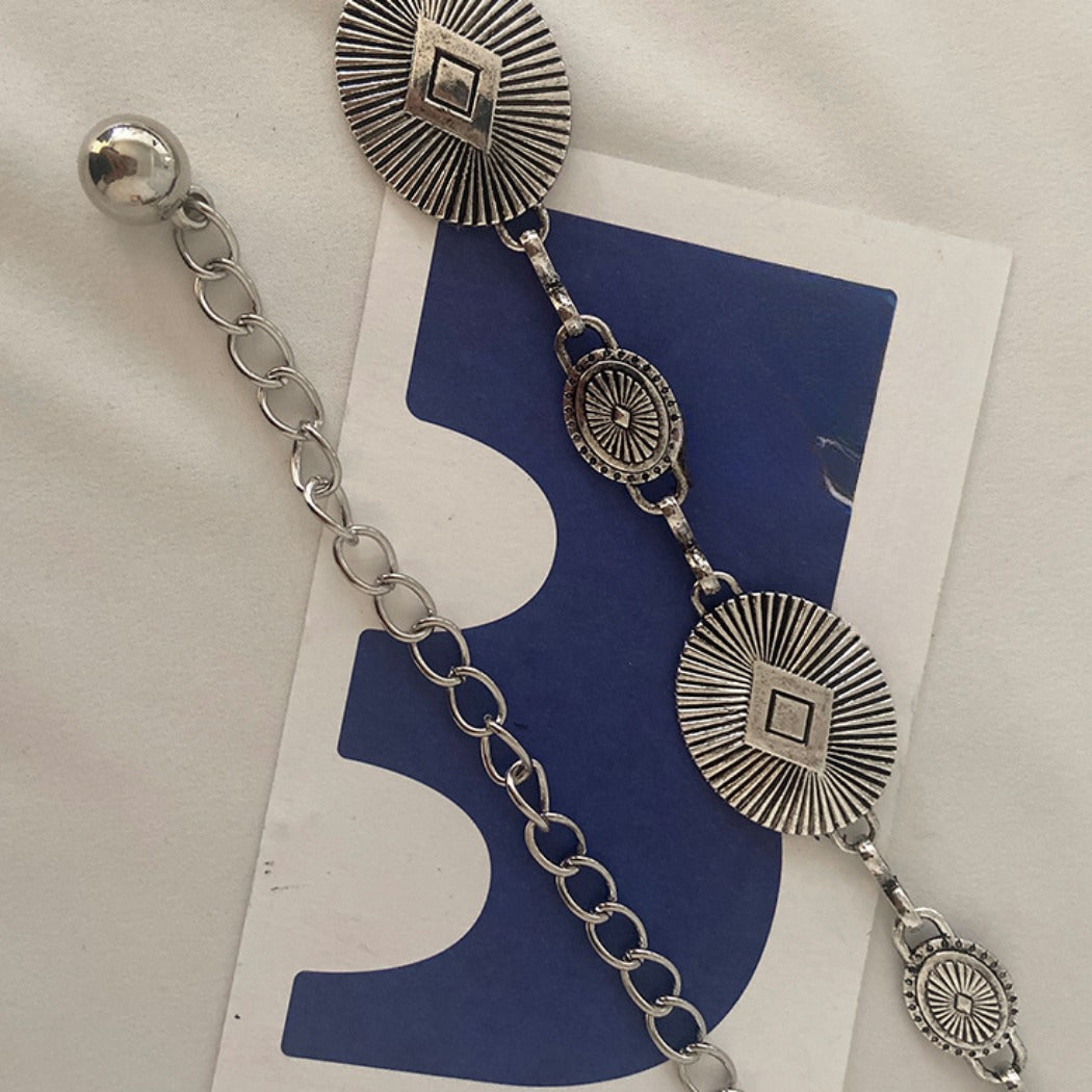 Beco - Simple Oval Waist Chain Belt - Boho & Chic