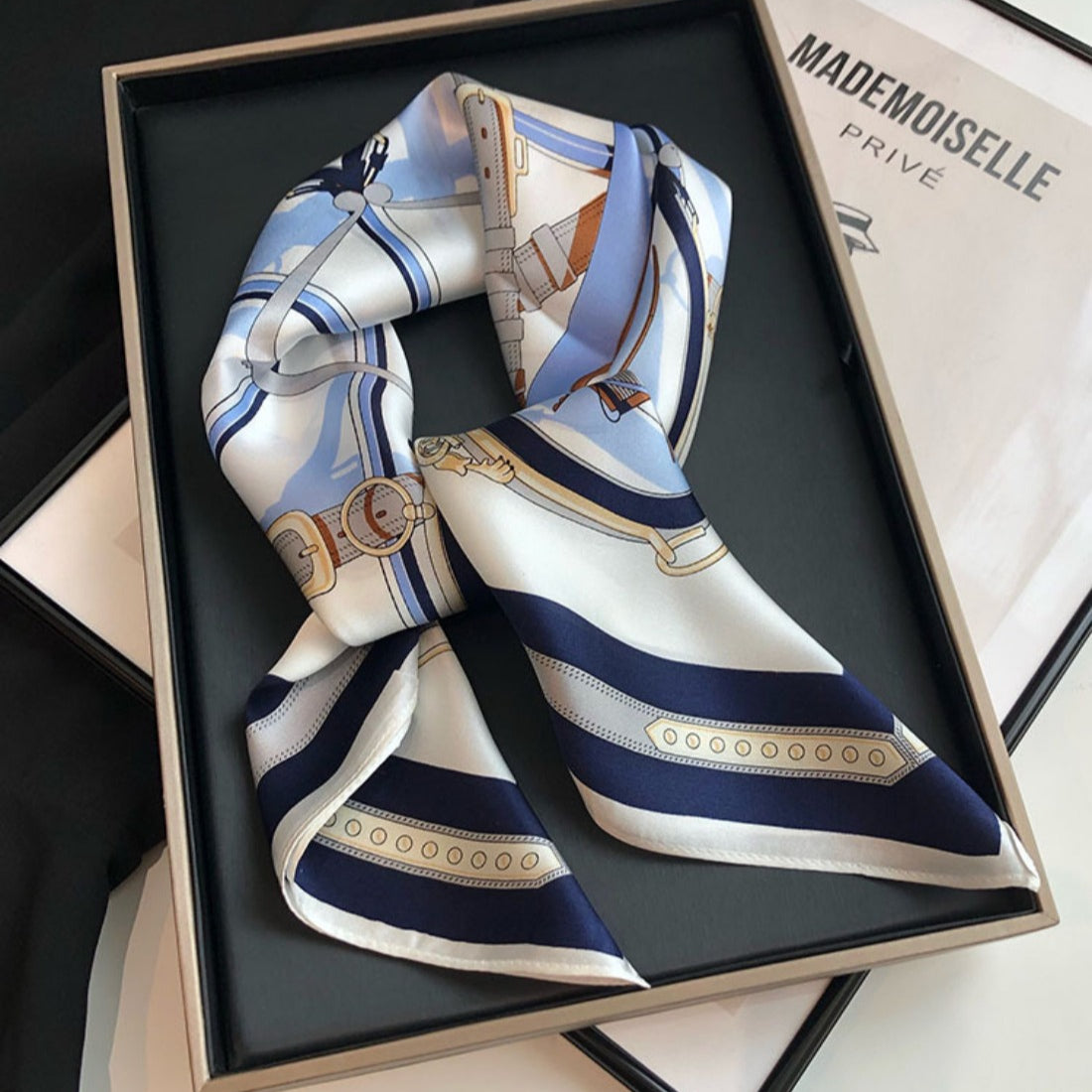 Scarvii - Summer Colorful Fashion Square Scarf