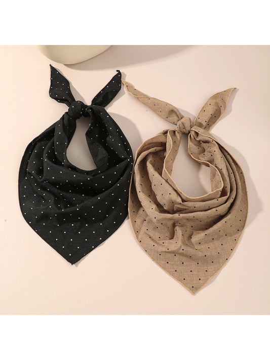 Scarvii Polka Dot Bandana Scarf